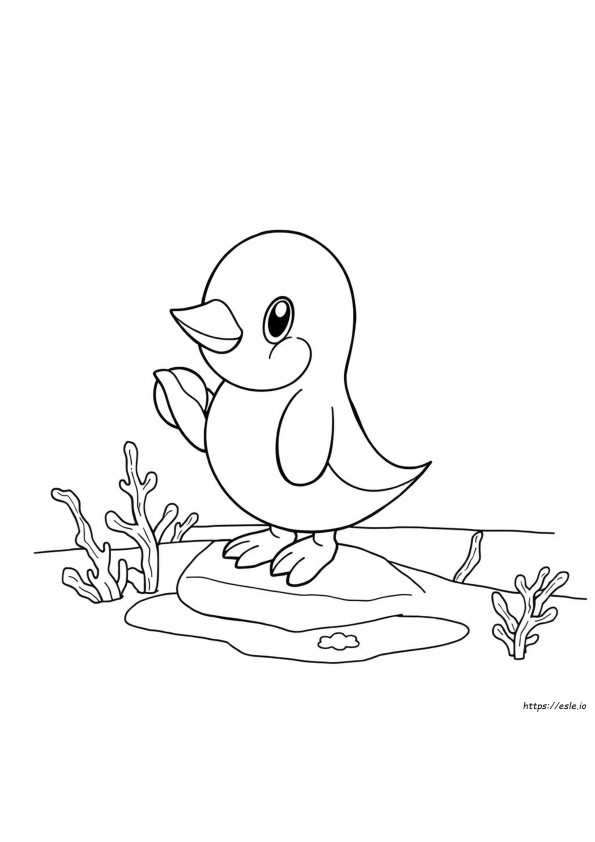 Piplup De Colorat
