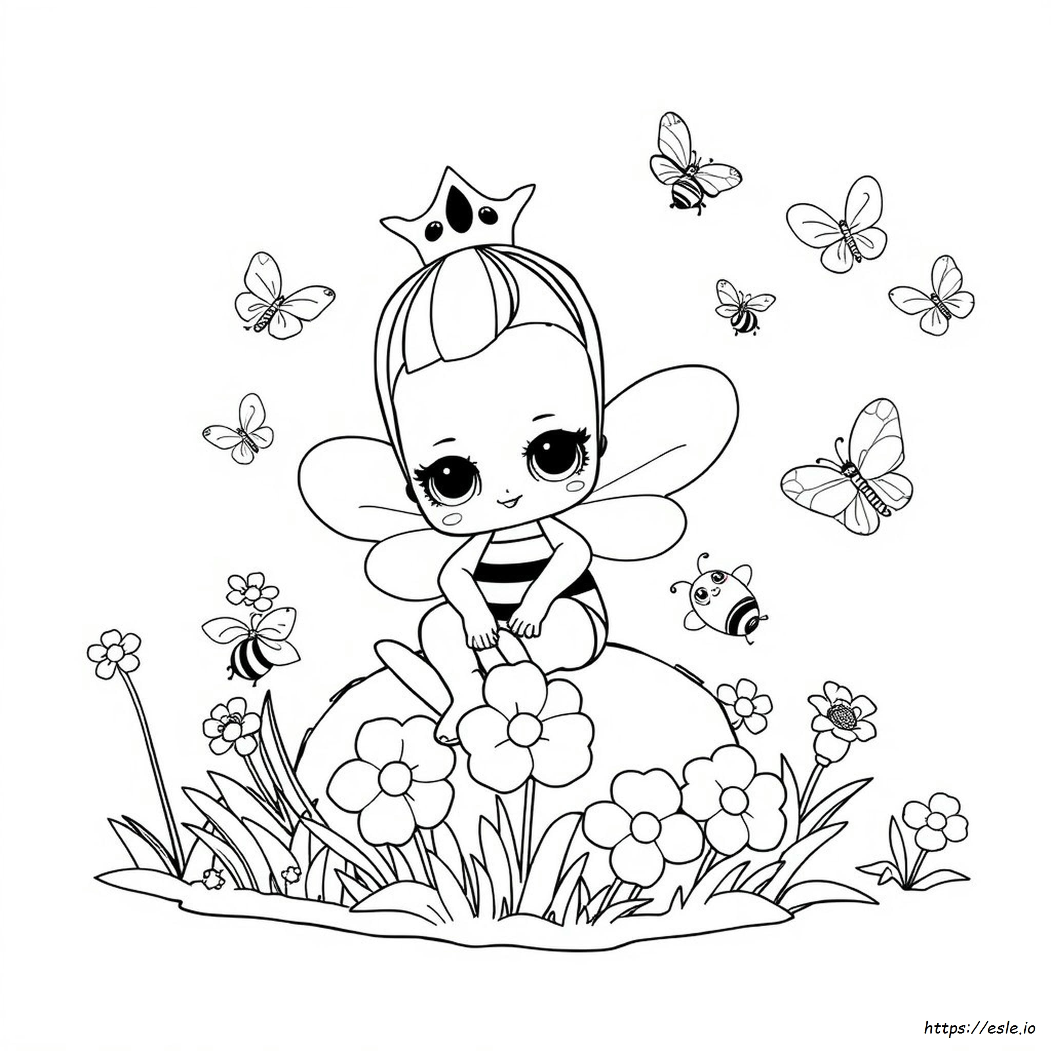 Lol Surprise Queen Bee Disegni Da Colorare