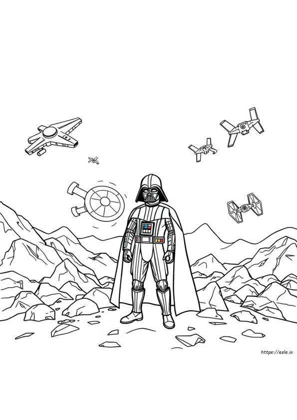 Darth Vader Kolorowanka
