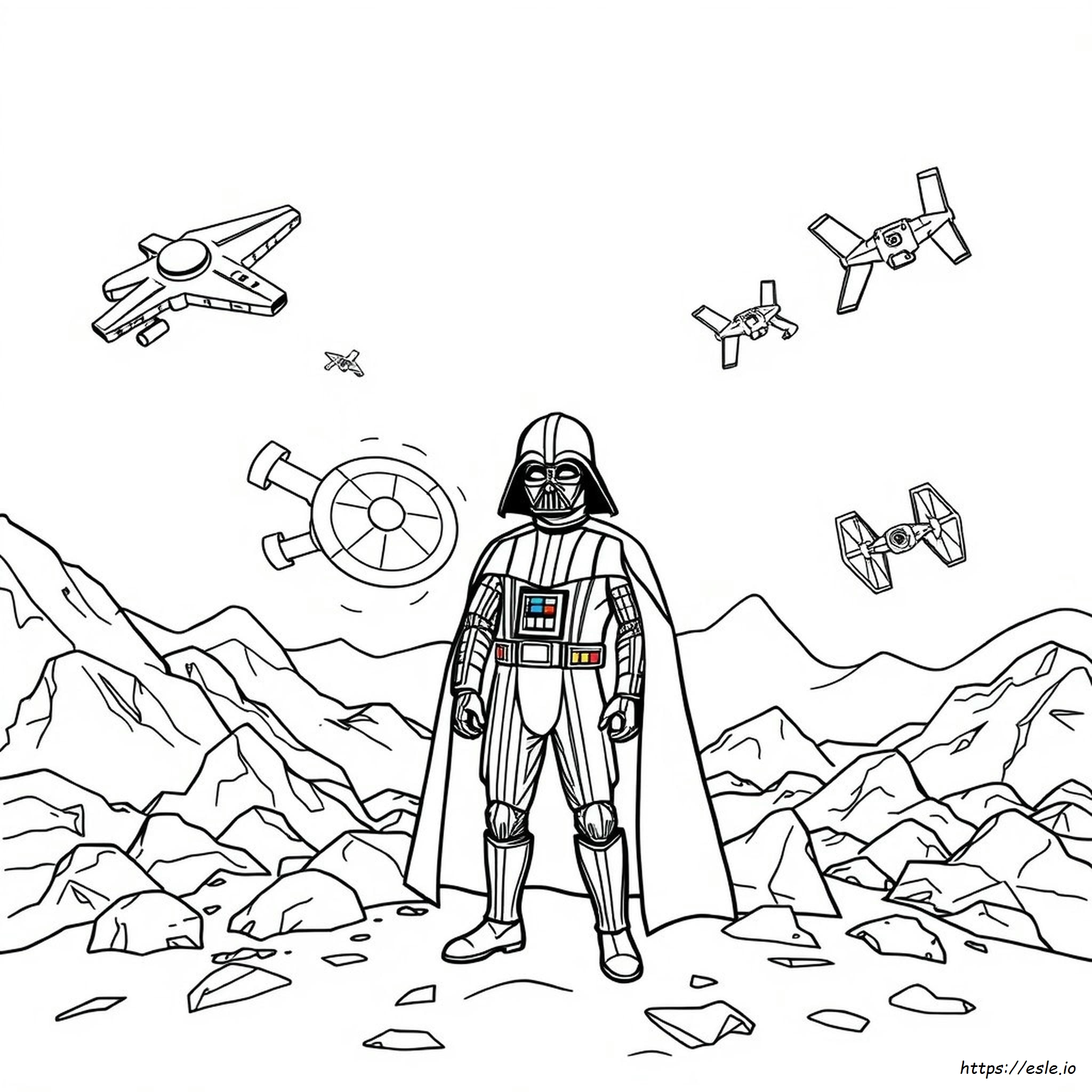 Darth Vader Kolorowanka
