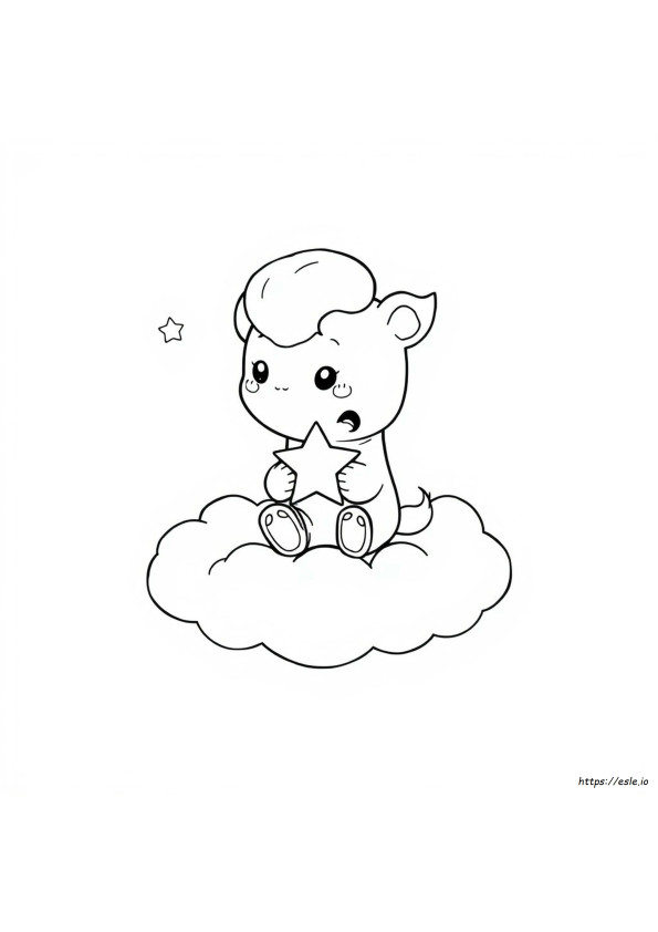Clefable Coloring Page