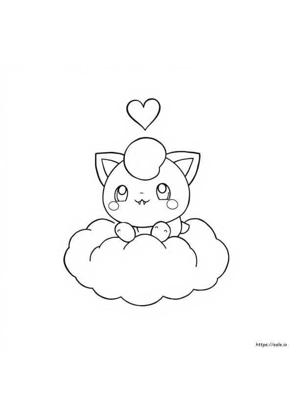 Jigglypuff Pokémon Para Colorir E Imprimir