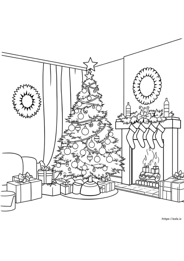 Libro Da Colorare Natale: Pagine Perfettamente Portatili Di Thaneeya Mcardle