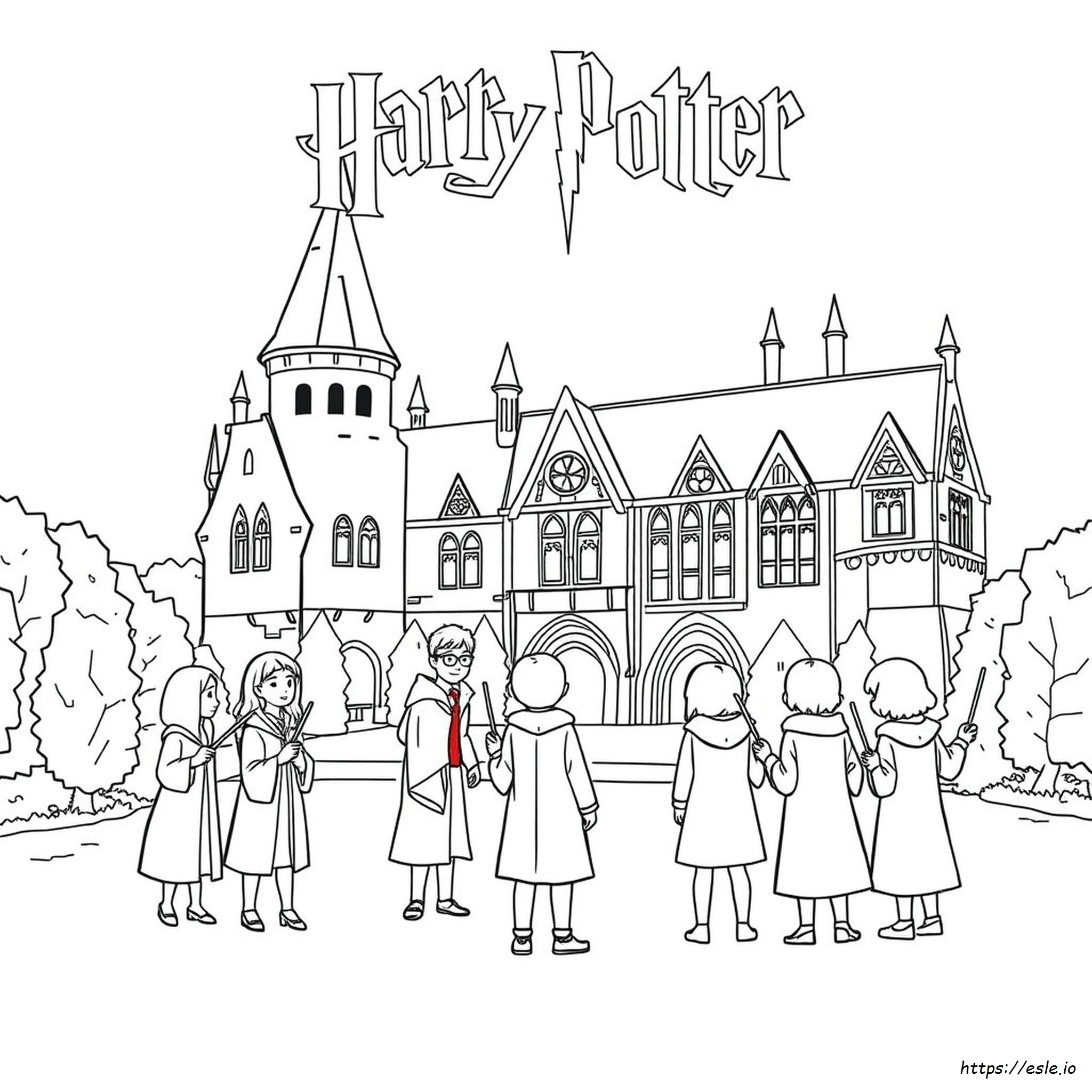 Harry Potter Kolorowanki Trudne