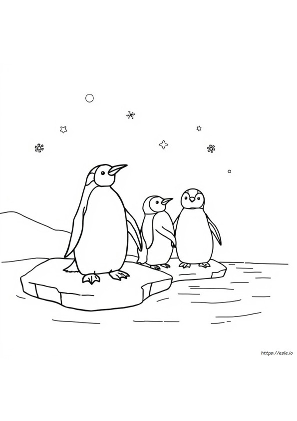 Penguin Coloring Pages To Print