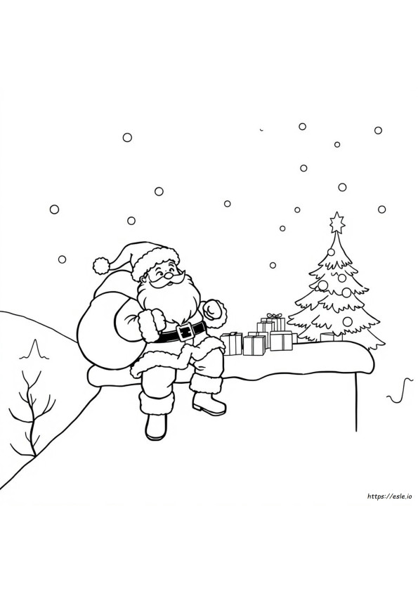Funny Christmas Coloring Pages