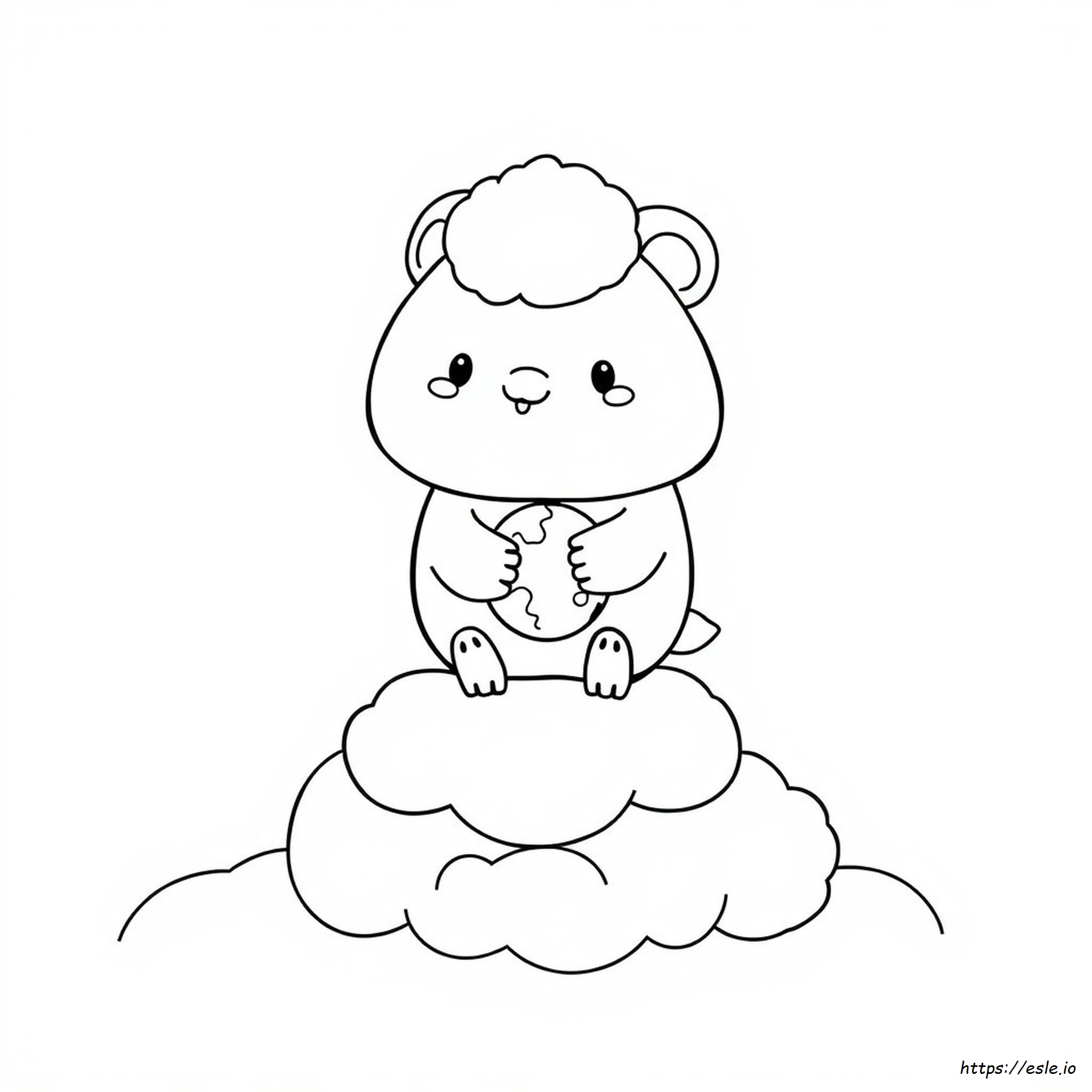 Pompompurin Coloring Page Pompompurin Para Colorear