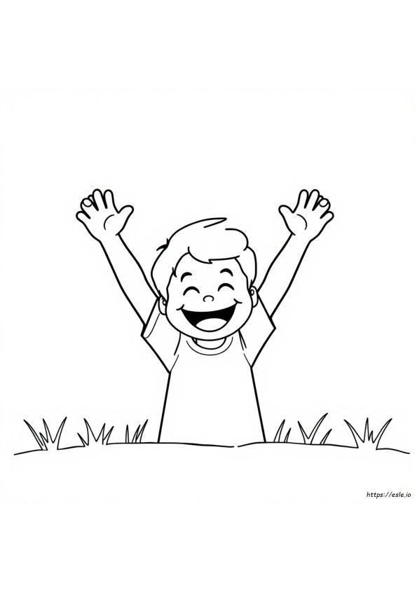 Coloriage Sourire À Imprimer