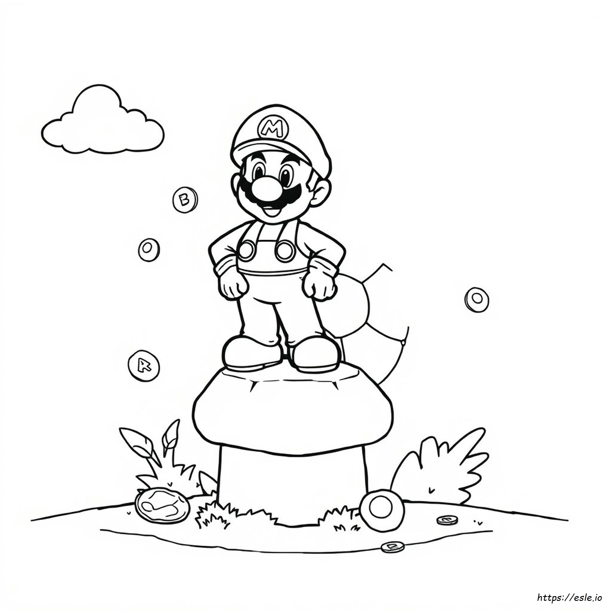 Mario World Coloring Pages