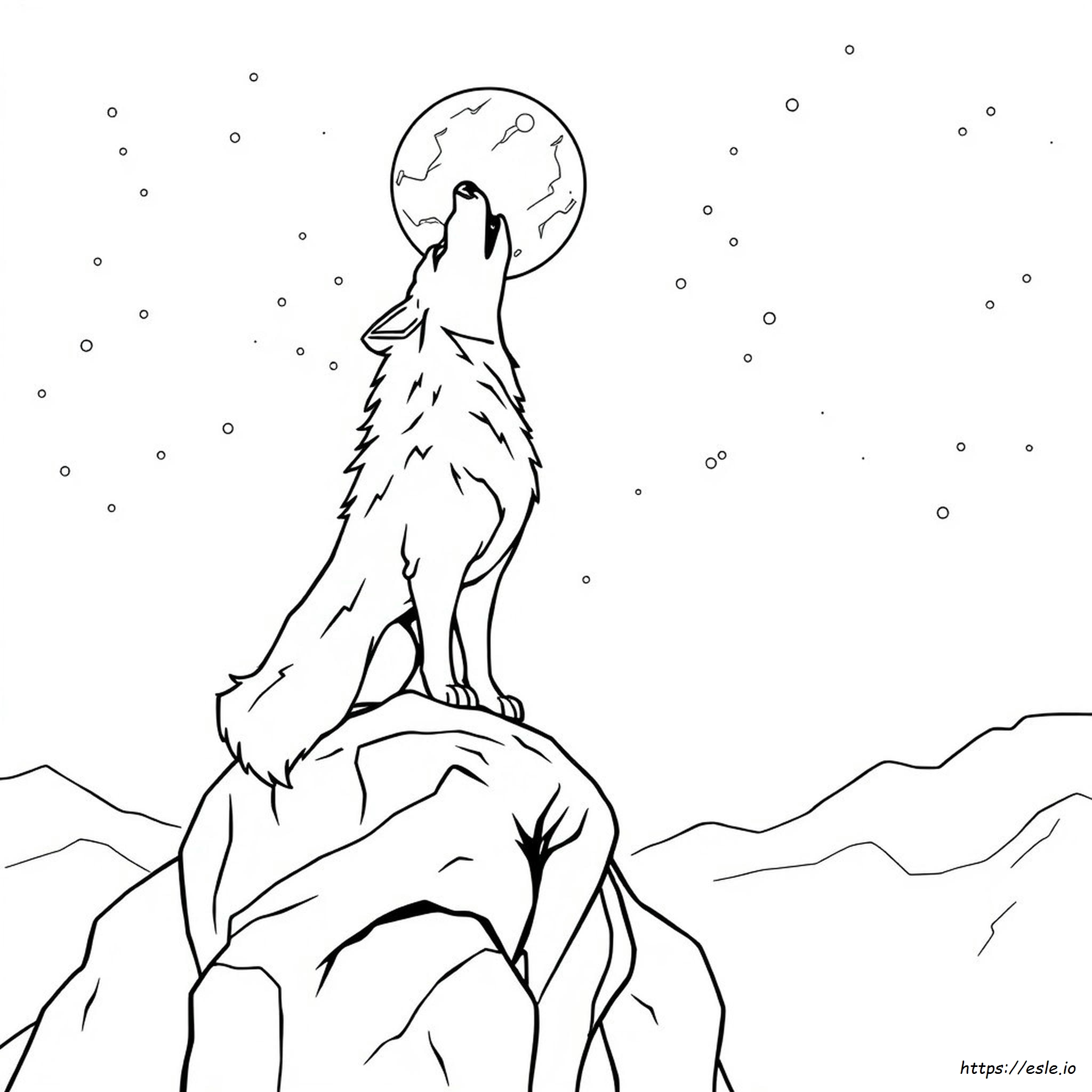 Lobo Coloring Pages
