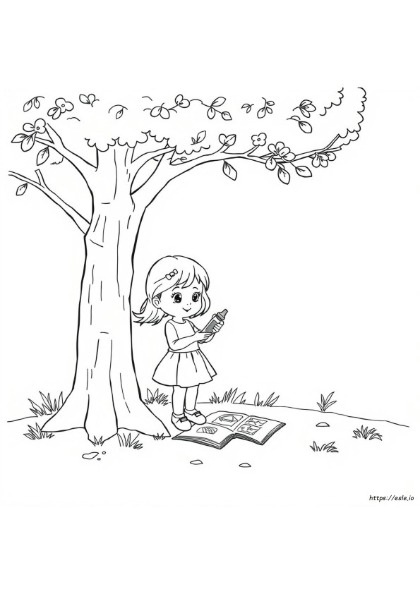 Olivia Para Colorir