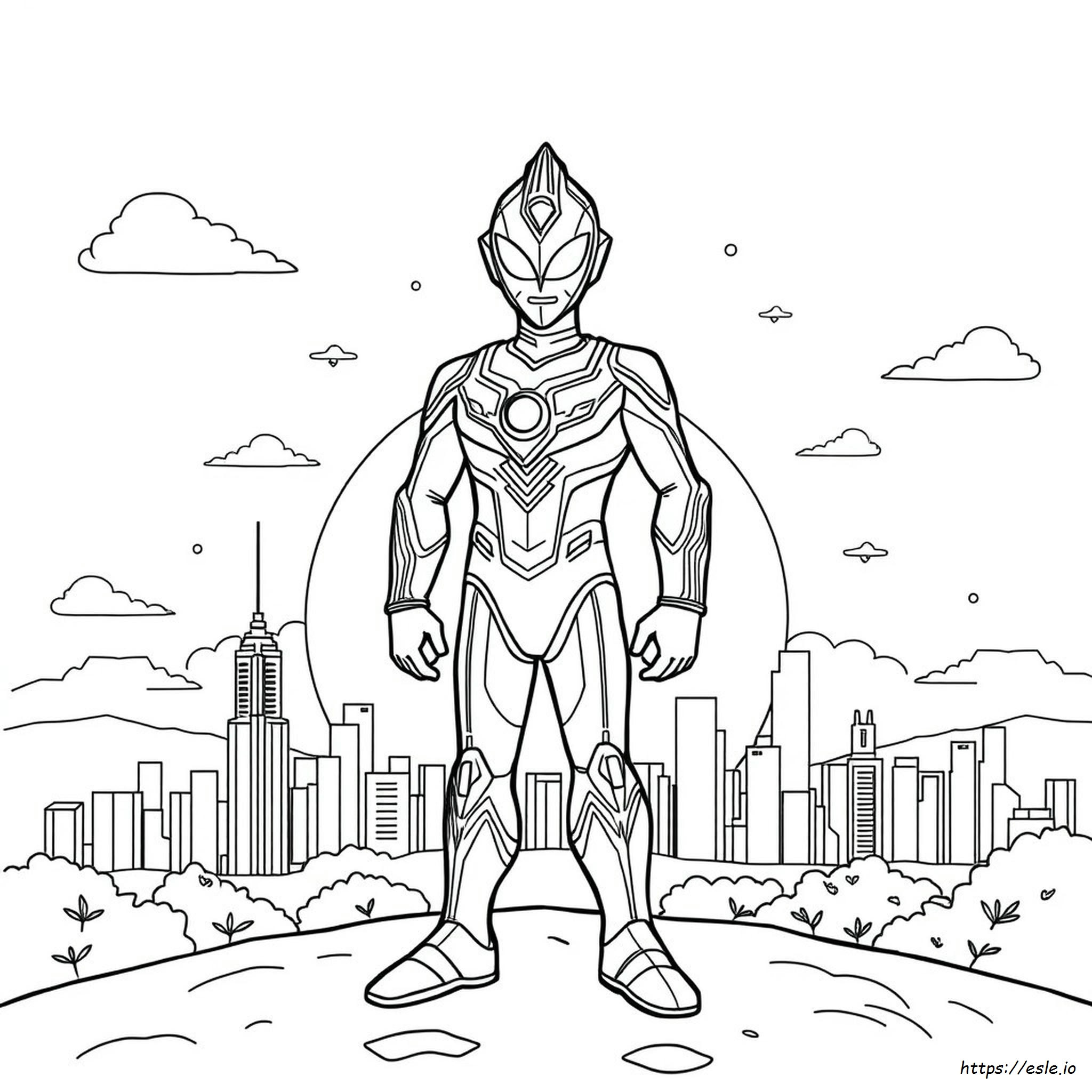 Ultraman Z Színező