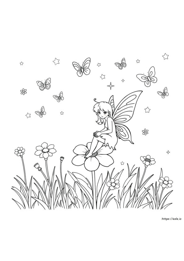 Free Printable Coloring Pages For Adults Fairies