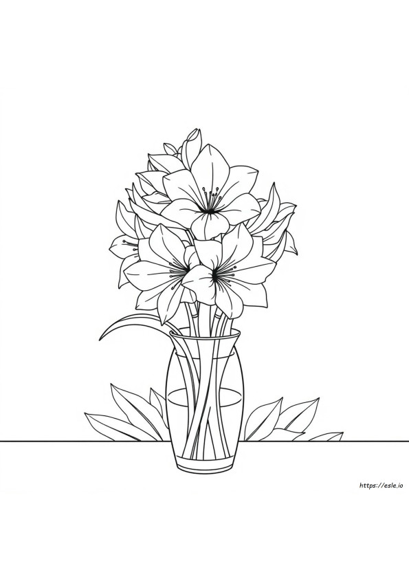 Amaryllis Ausmalbilder Bedeutung