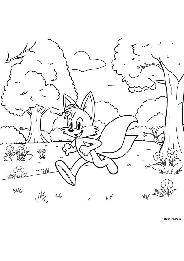 Coloriage De Tails