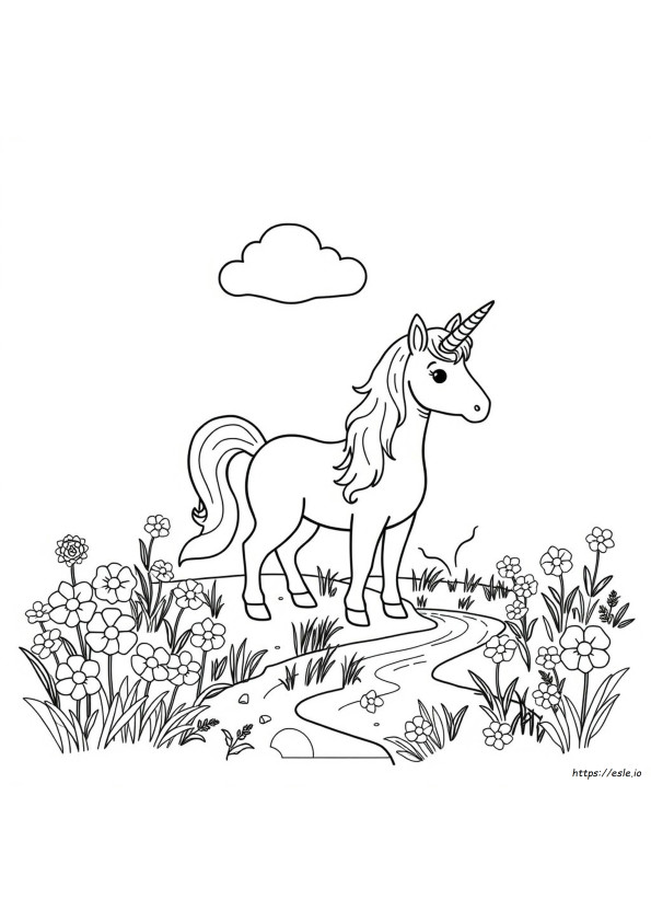 Cute Unicorn Coloring Pages To Print