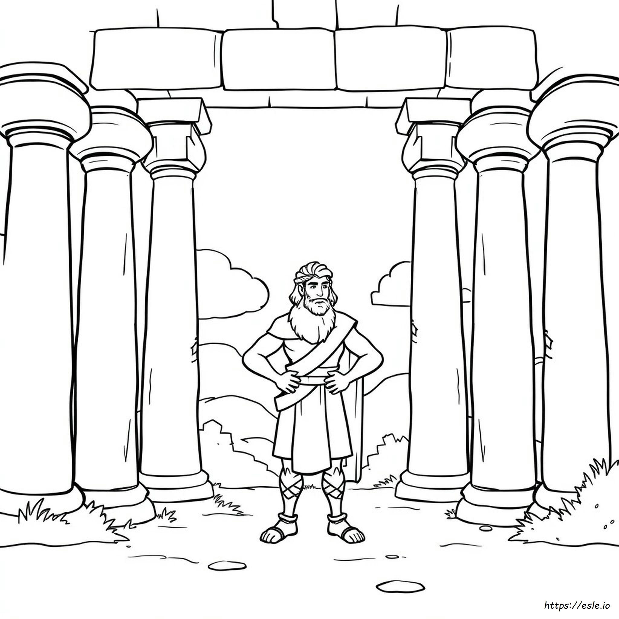 Samson Coloring Pages For Preschoolers samson-coloring-pages-for-preschoolers