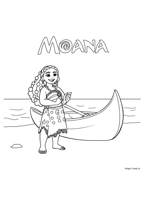 Moana Sister Coloring Pages