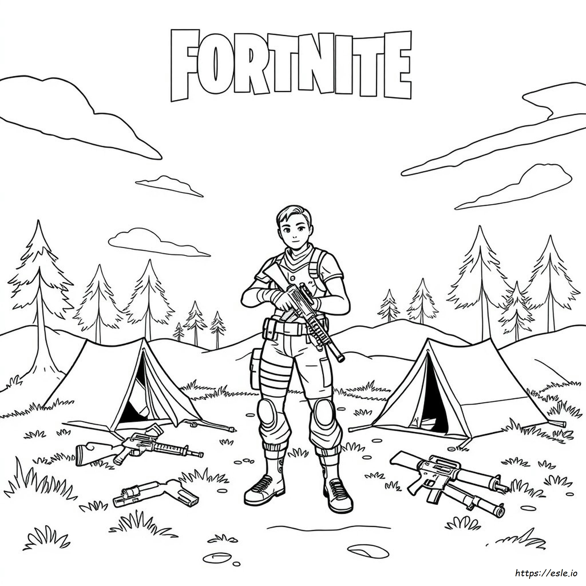 Fortnite Battle Royale Ausmalbilder
