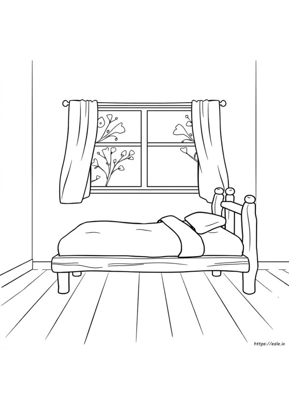 Bett Ausmalbilder Zum Ausdrucken