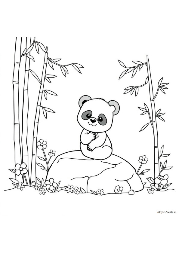 Coloring Pages Of Cute Pandas