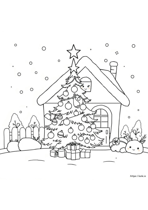 Cute Christmas Coloring Pages To Print