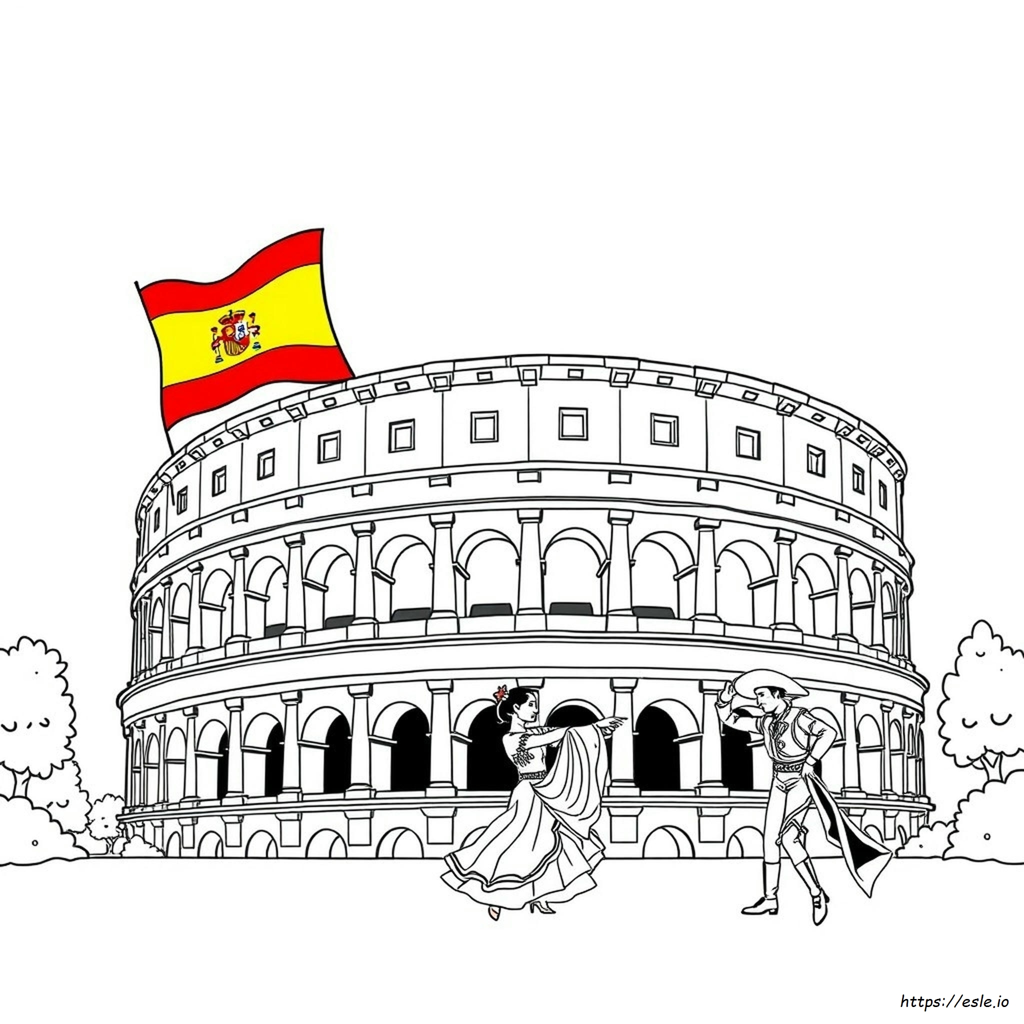 Coloring Pages Of Spain