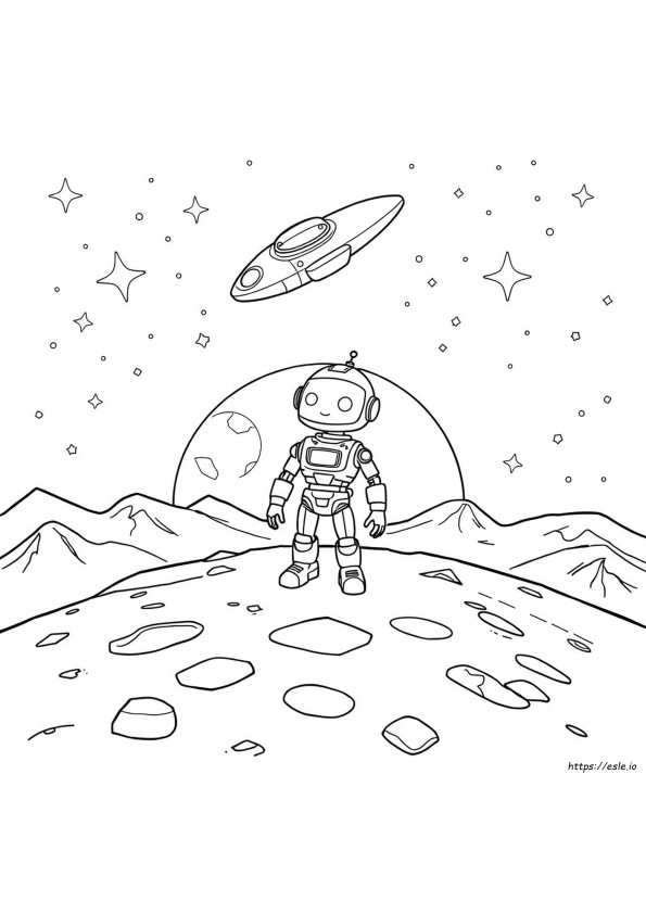 Astro Bot Coloring Pages