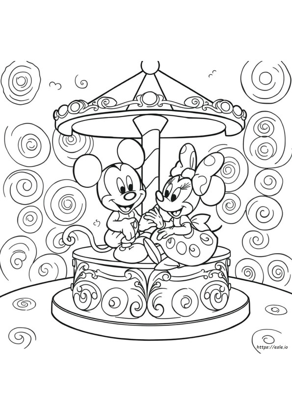 Spiroglyphics Coloring Pages Disney