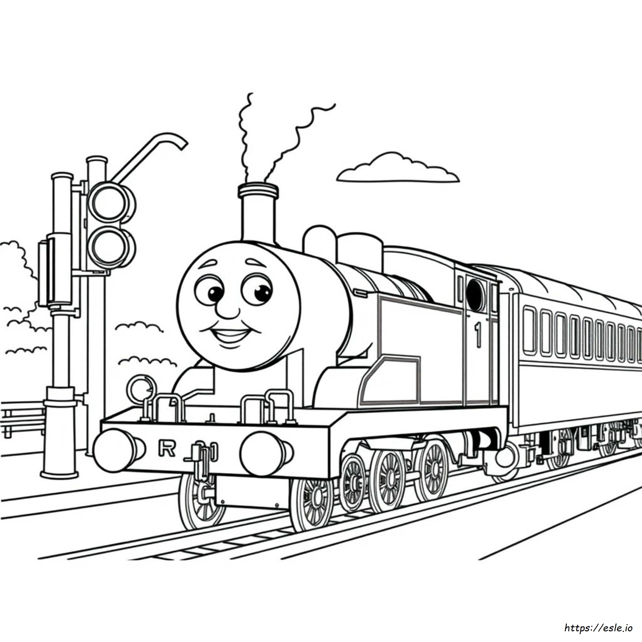 Thomas And Friends Percy Coloring Pages