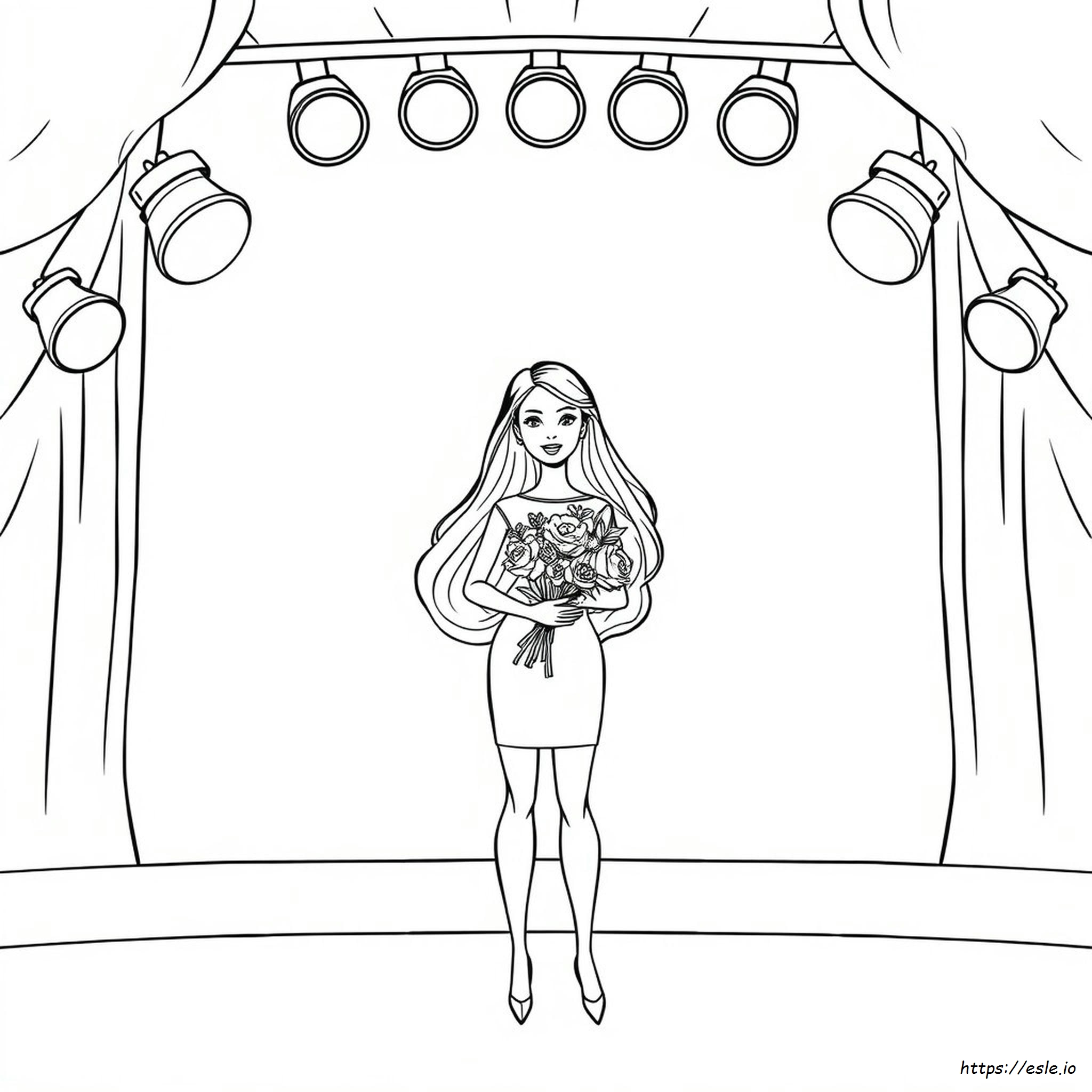 Dessin Coloriage Barbie
