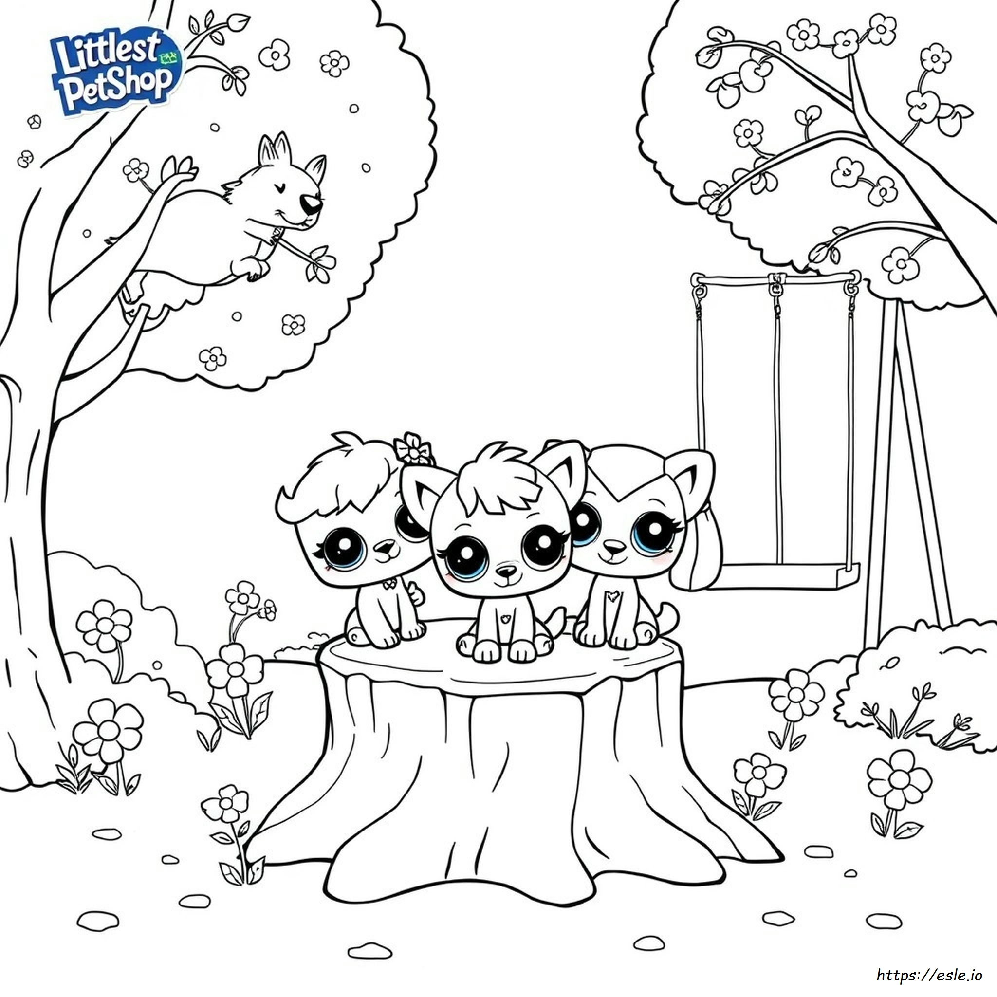 Littlest Pet Shop Un Mondo Tutto Nostro Da Colorare
