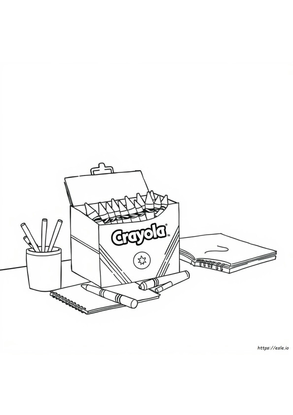 Yazdırılabilir Crayola Boyama Sayfaları