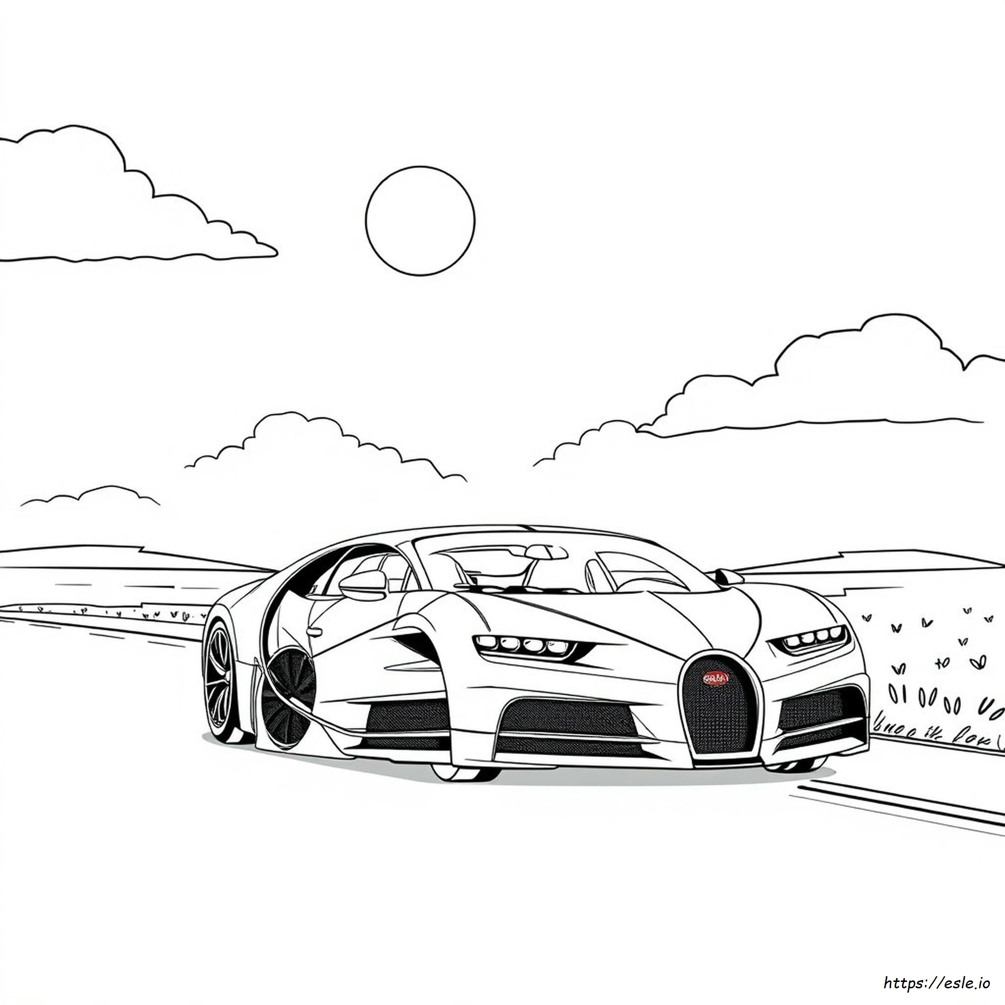 Bugatti Colouring Pages Printable