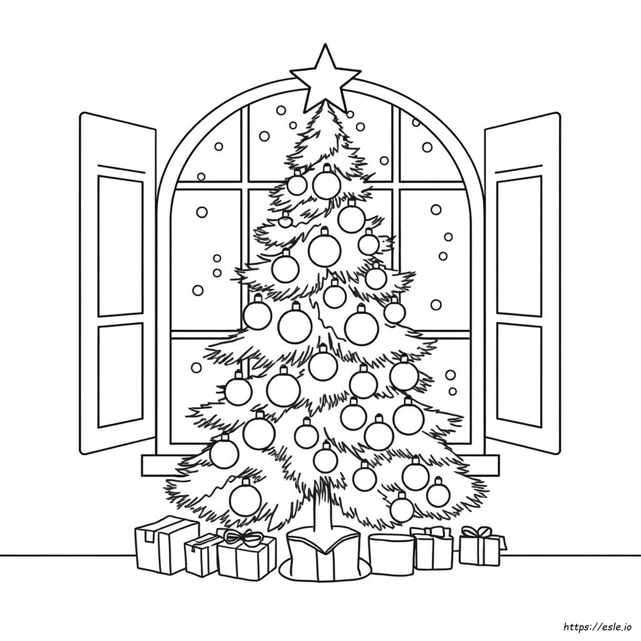 Albero Di Natale Da Colorare