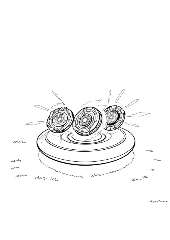 Coloriages Beyblade Gratuits