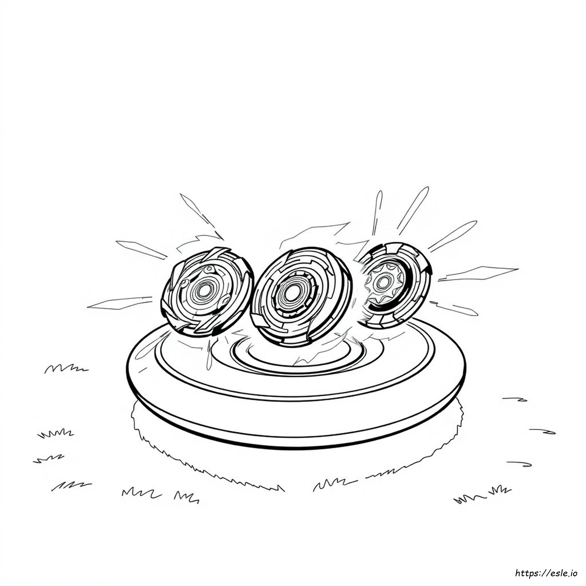 Coloriages Beyblade Gratuits