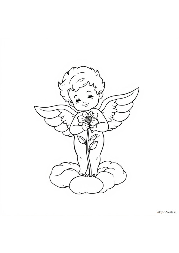 Cherubino Da Colorare