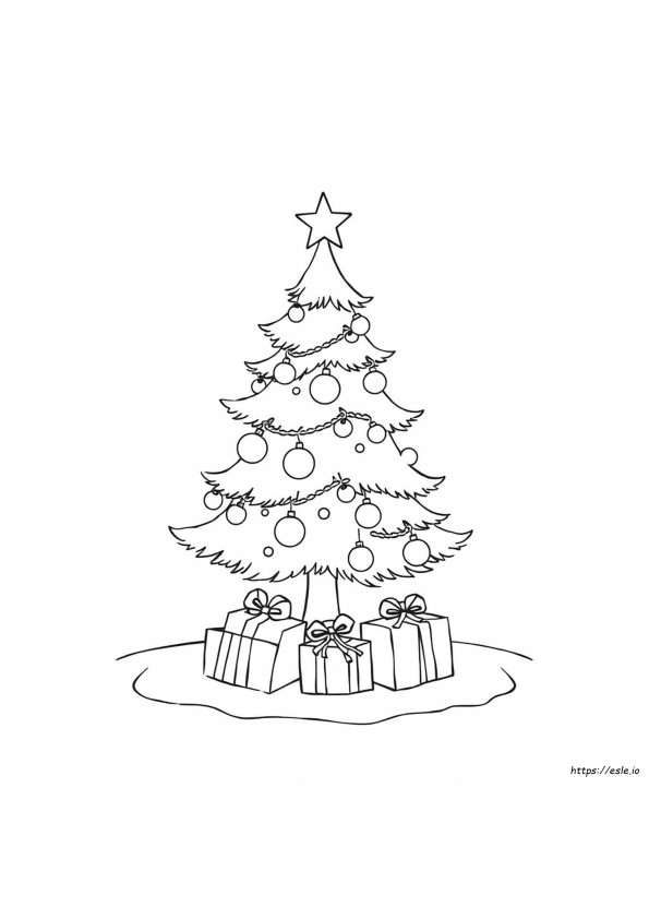 Cute Christmas Coloring Paper