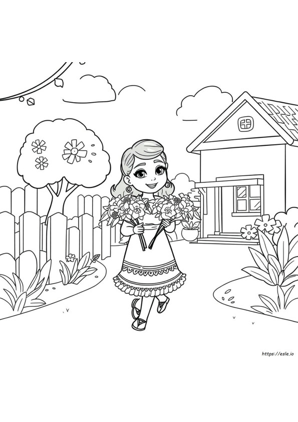 Disegni Chicana Da Colorare