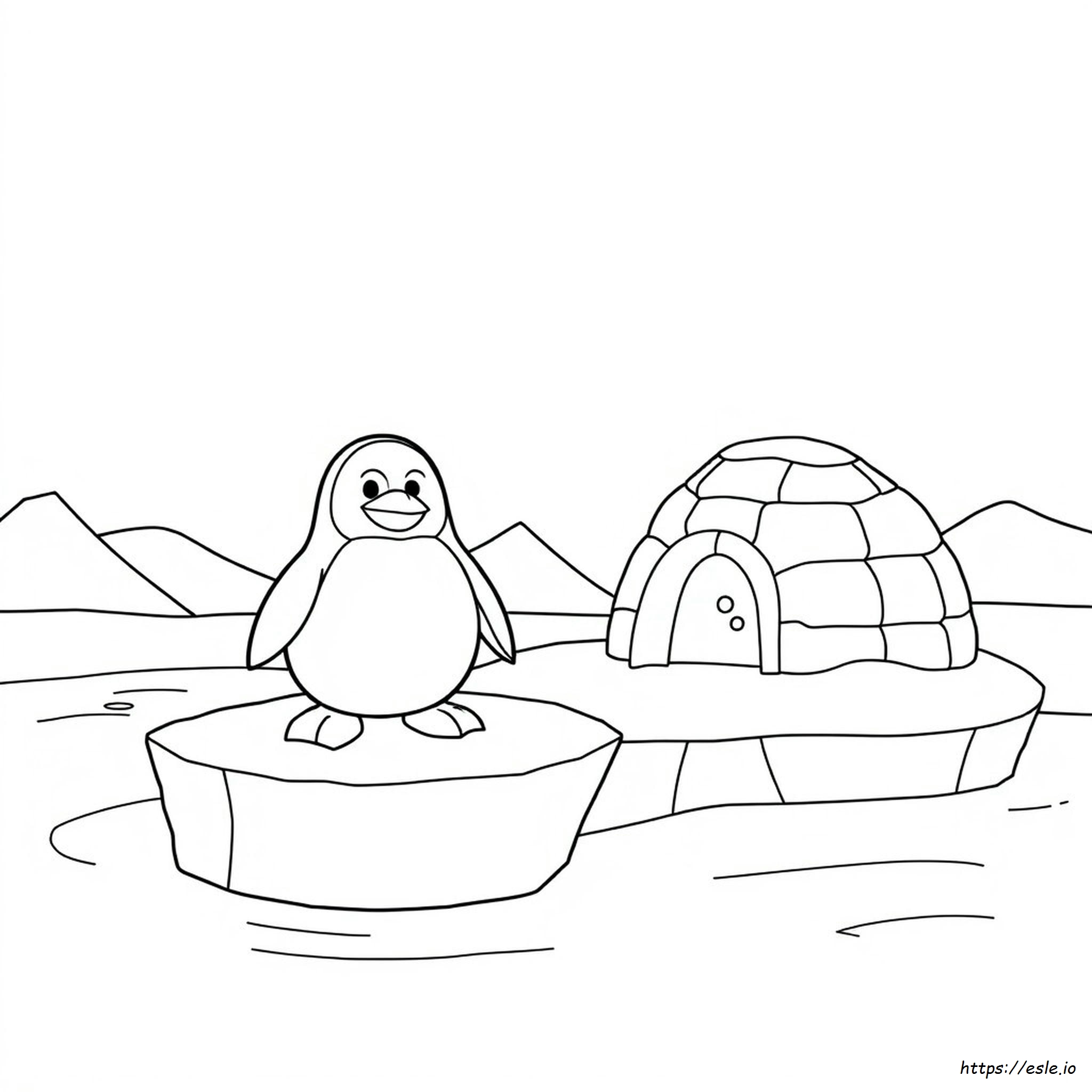 Club Penguin Para Colorear