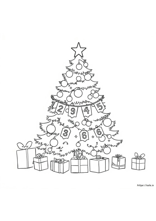 Weihnachten Malen Nach Zahlen