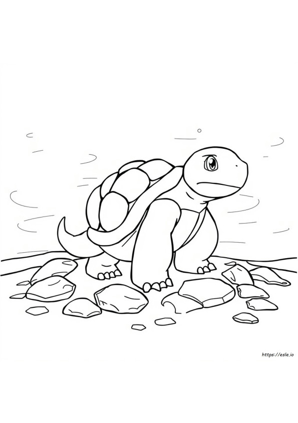 Blastoise Színező