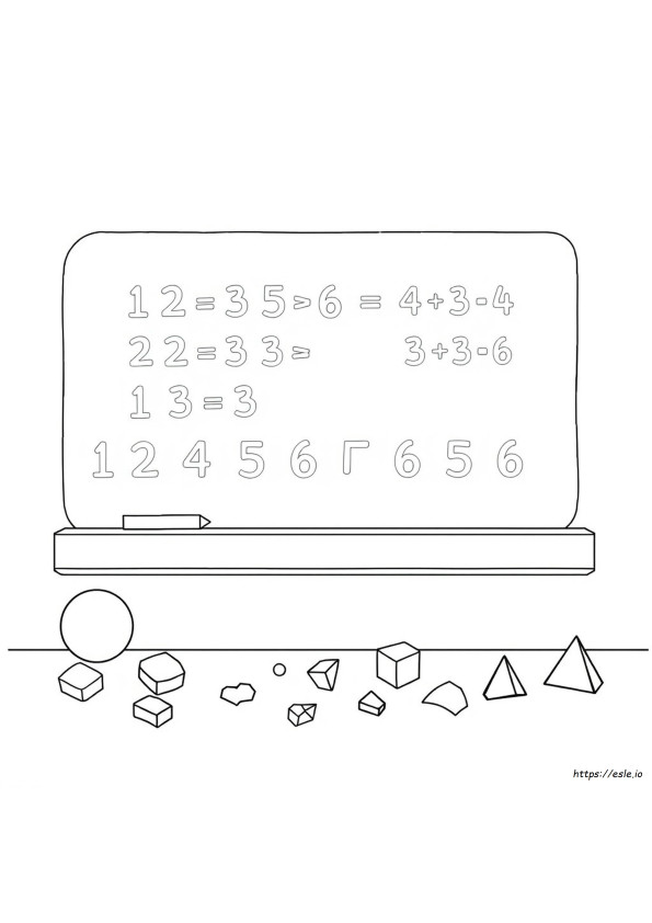 Mathe Ausmalbilder Kostenlos