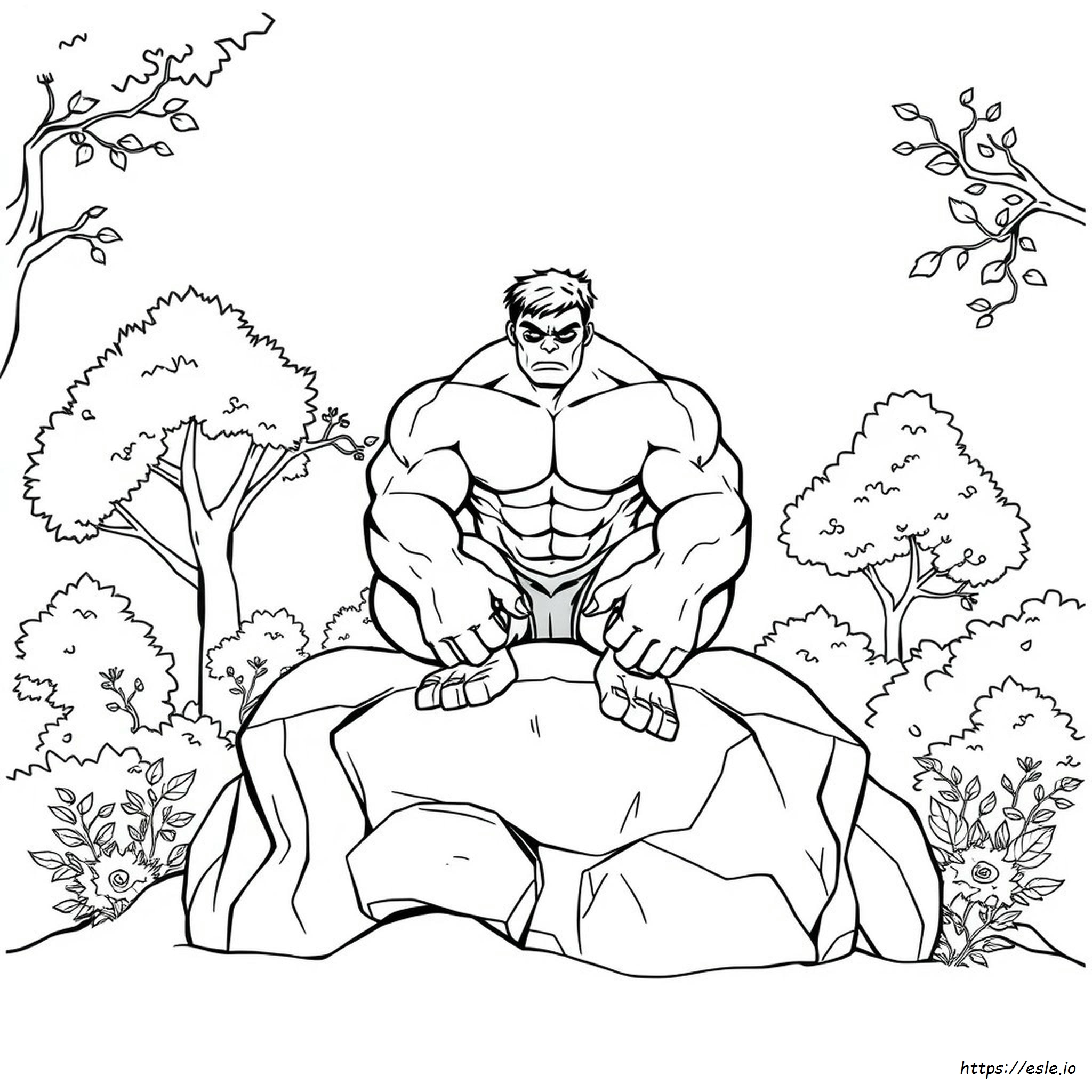 Hulk Coloring Images