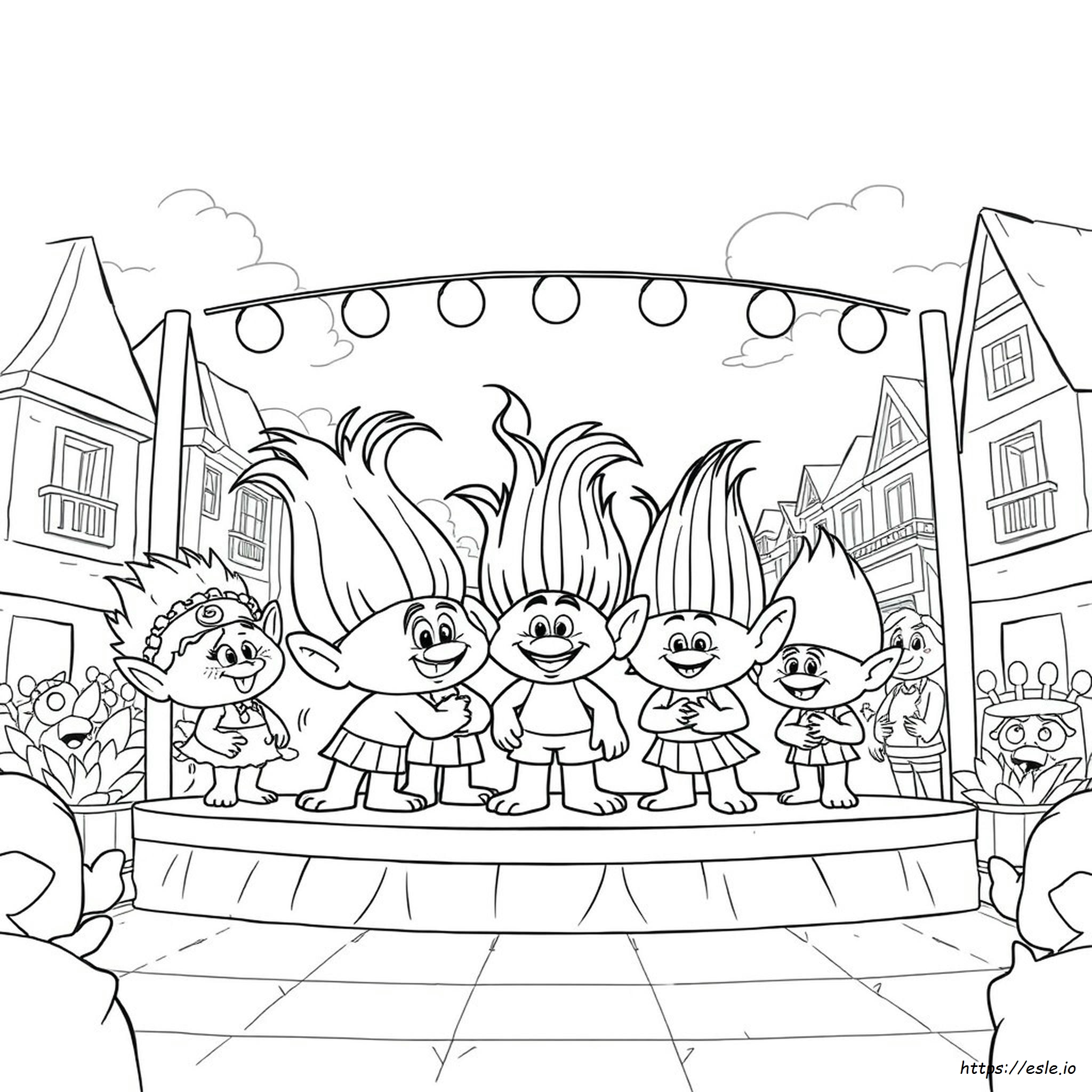 Trolls World Tour Disegni Da Colorare