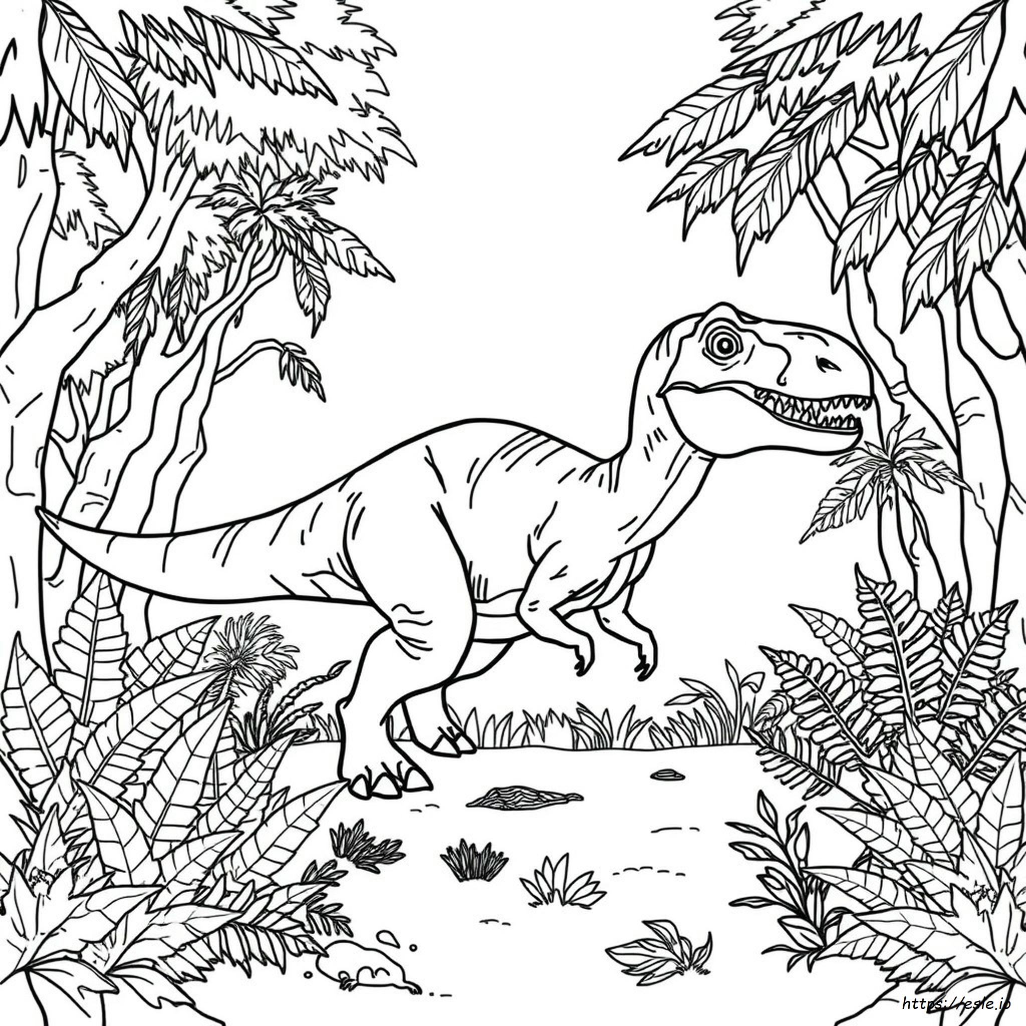 Jurassic Park Colouring