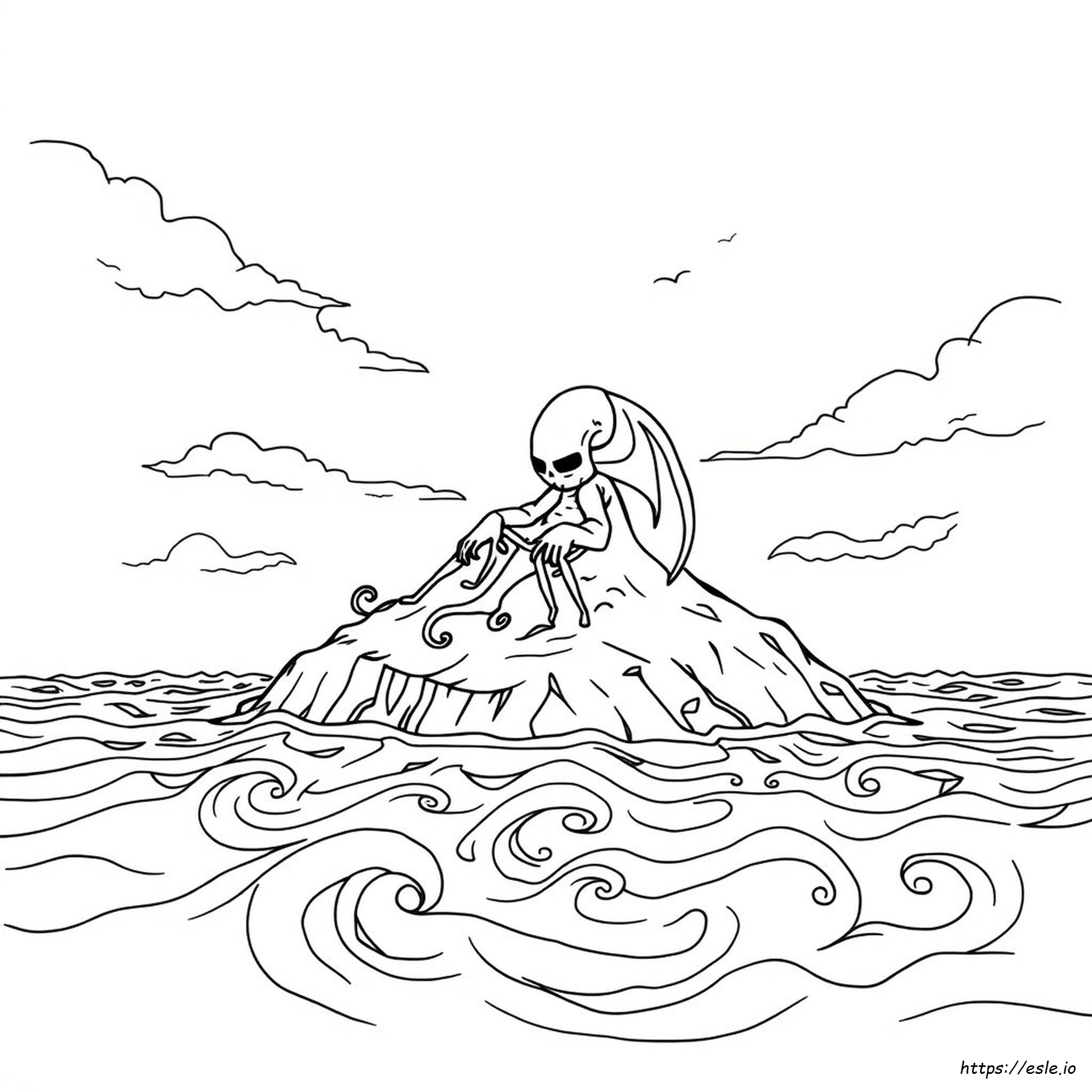 Páginas Para Colorear De H.P. Lovecraft