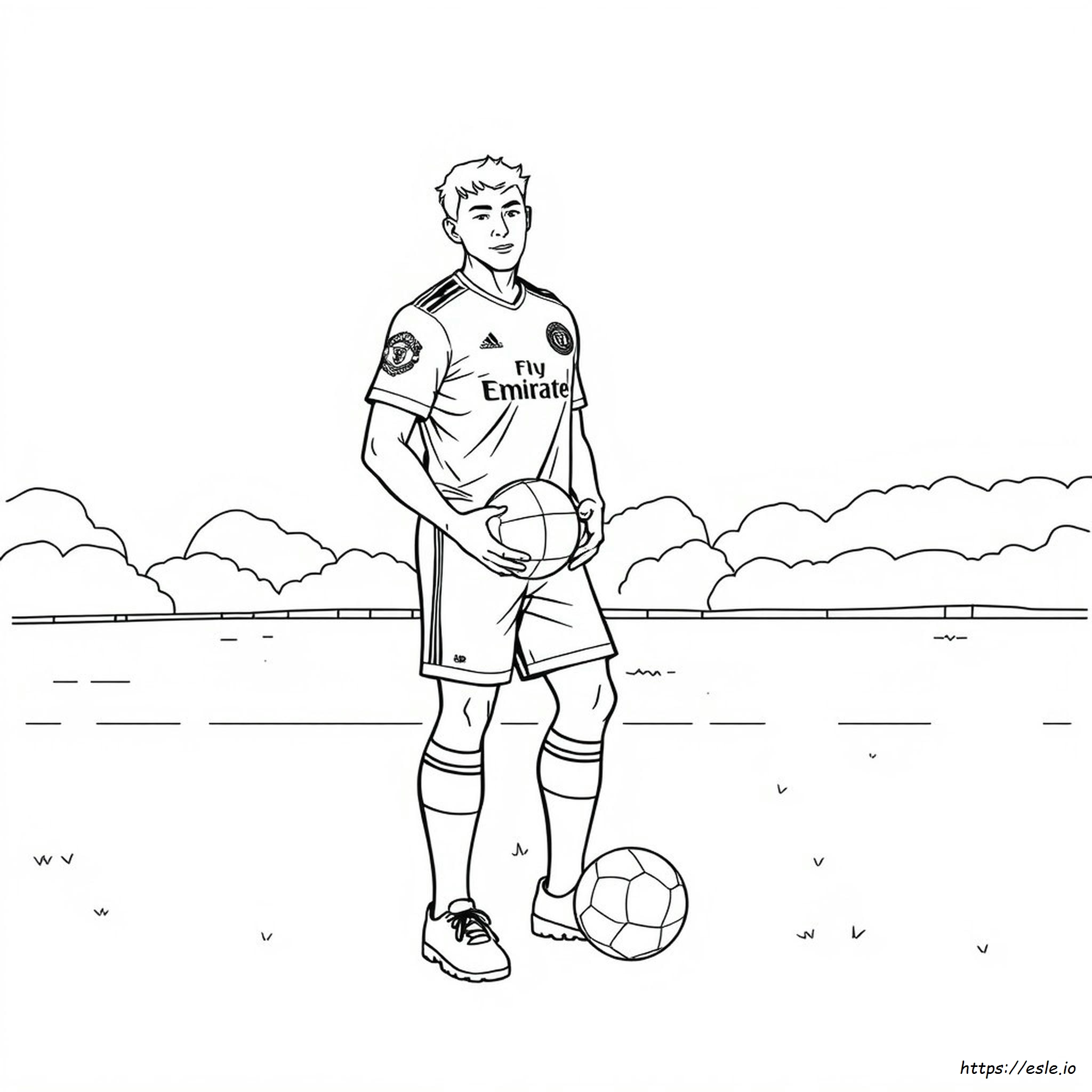 Manchester United Colouring Pages To Print