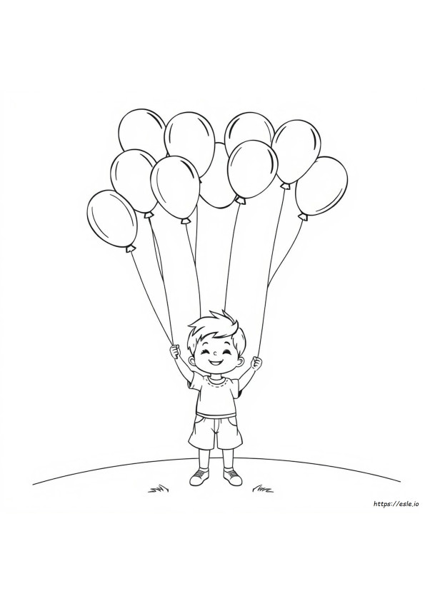 Scène De Coloriage